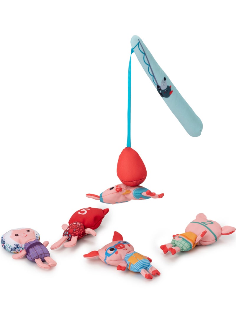 Lilliputiens - Jeu de pêche aimanté Louis Multicolore - Kiabi