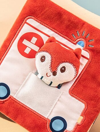 Lilliputiens - Livre d'activités en tissu Alice docteur