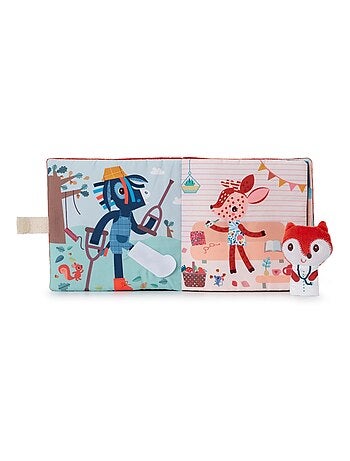 Lilliputiens - Livre d'activités en tissu Alice docteur