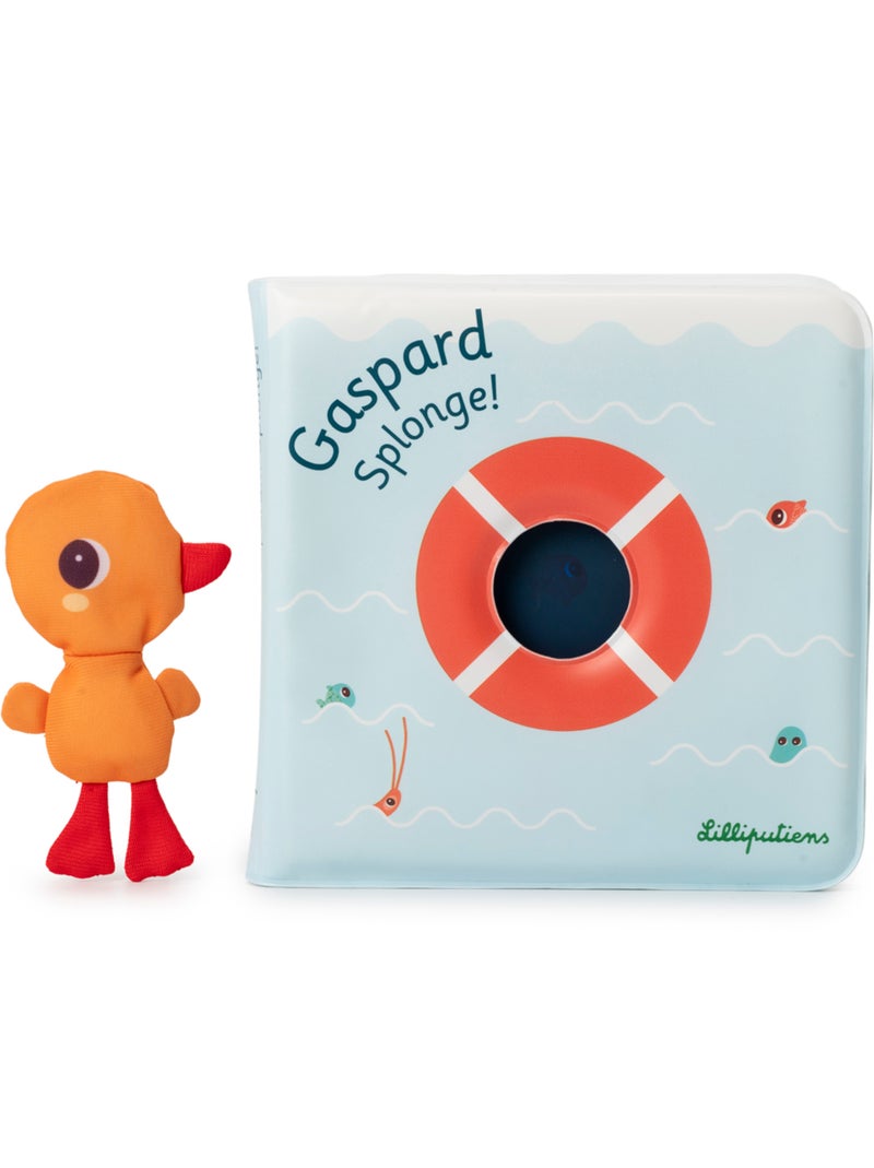 Lilliputiens - Livre de bain magique Gaspard Splonge Multicolore - Kiabi