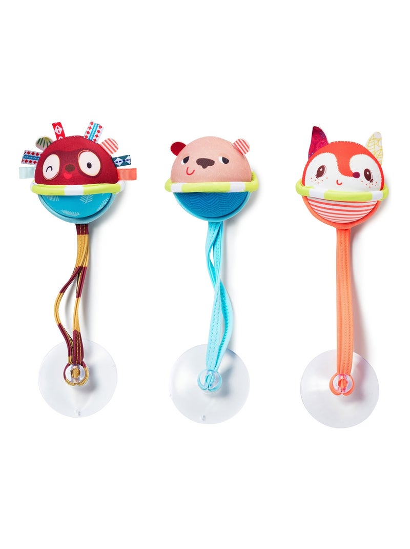 Lilliputiens - Lot de 3 balles de bain Multicolore - Kiabi