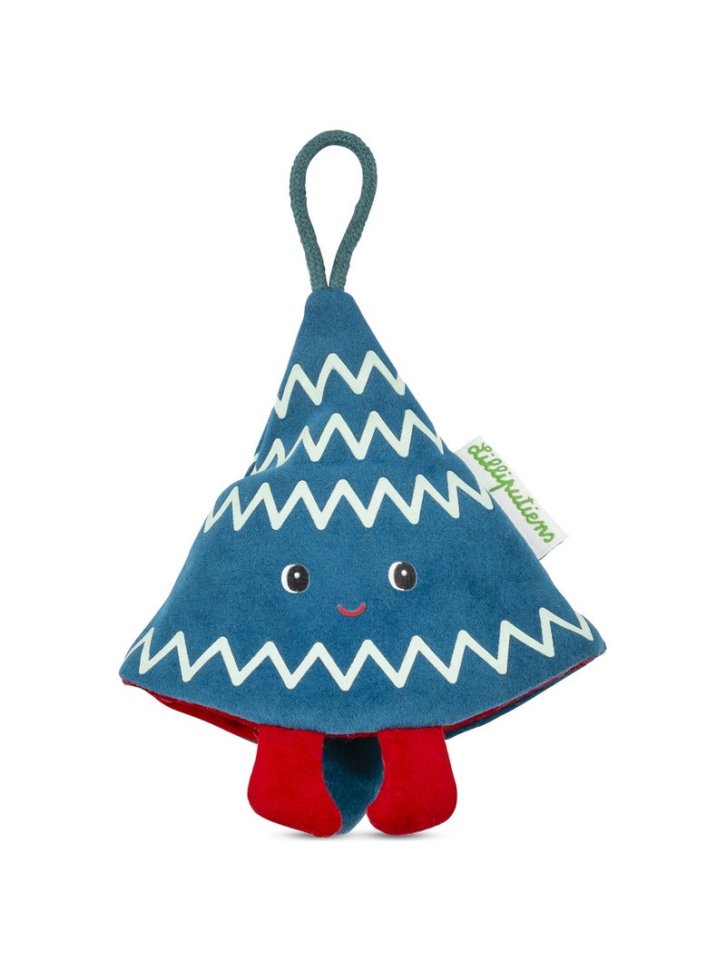 Lilliputiens - Lutin de Noël à suspendre Bleu - Kiabi