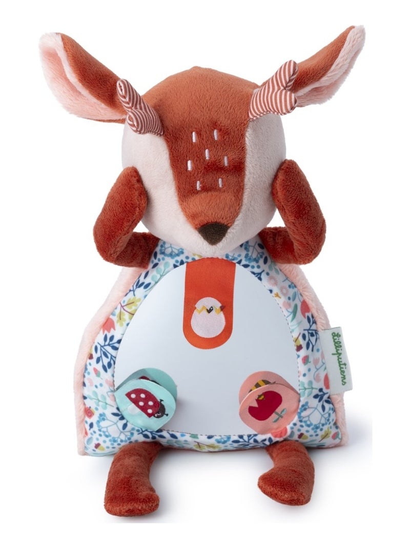 Lilliputiens - Peluche d'activités Coucou Rose - Kiabi
