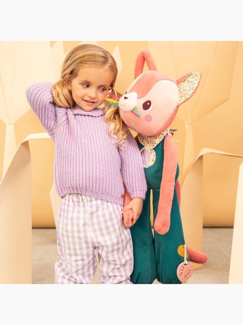 Lilliputiens - Peluche d'activités Rose - Kiabi