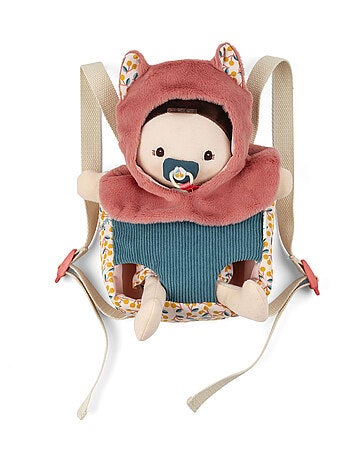 Lilliputiens - Poupée Jeanne et son porte bébé