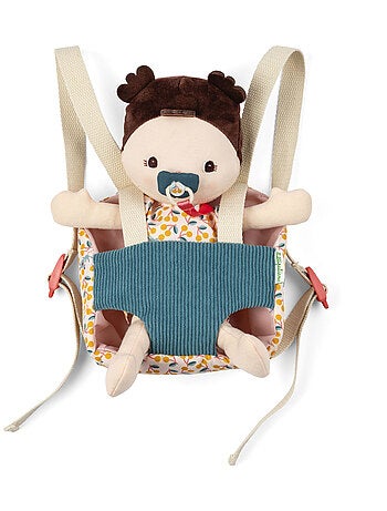 Lilliputiens - Poupée Jeanne et son porte bébé