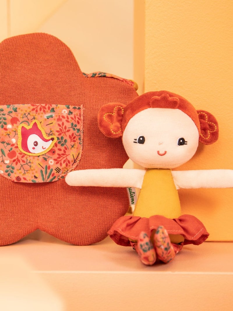 Lilliputiens - Poupée souple et sac Marron - Kiabi