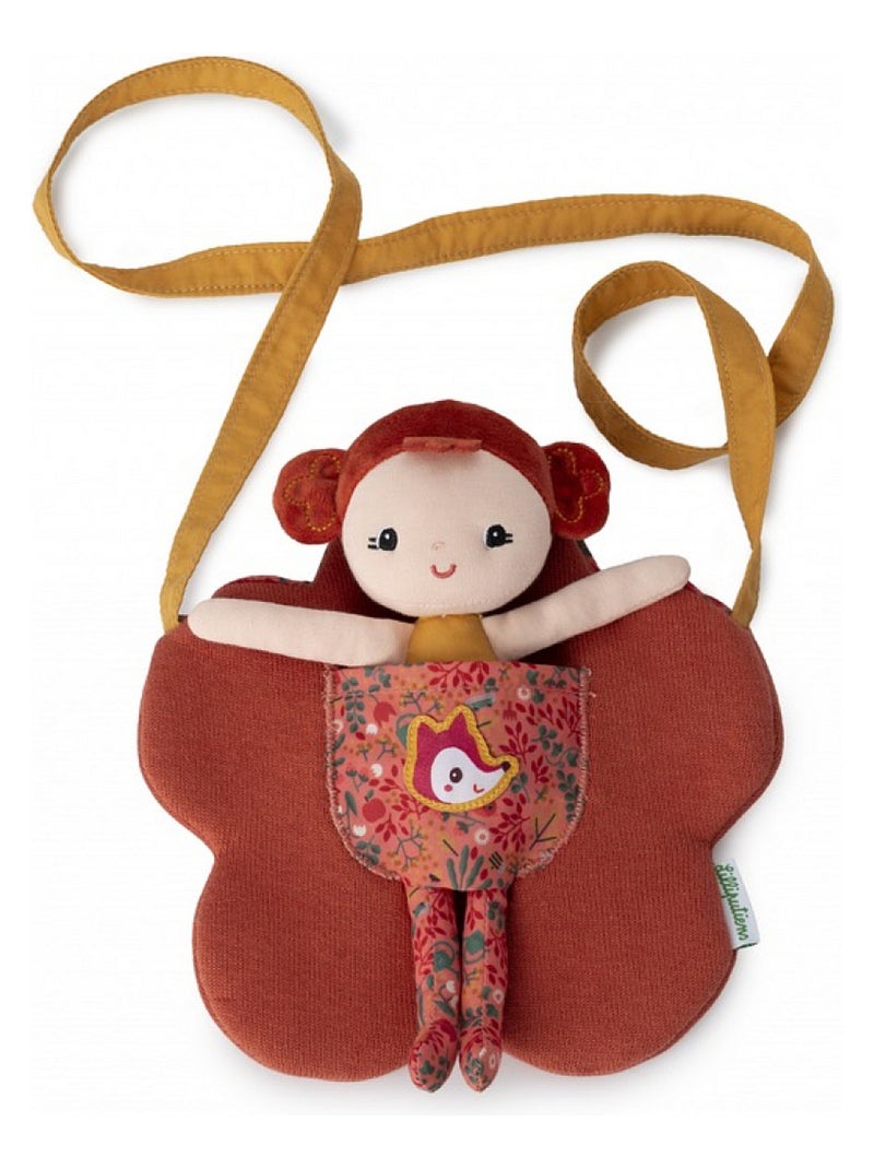 Lilliputiens - Poupée souple et sac Marron - Kiabi