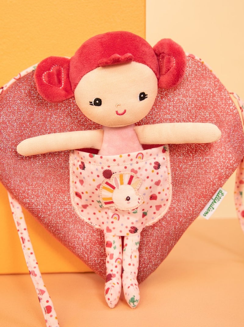 Lilliputiens - Poupée souple et sac Rose - Kiabi