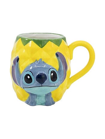 Lilo et Stitch - Mug motif Stitch motif/style Ananas (Design/motif: 3D, Cintré)