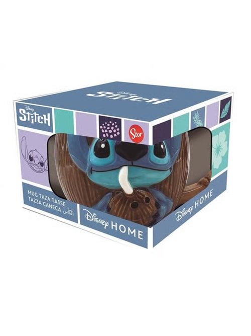 Lilo et Stitch - Mug motif Stitch motif/style Noix de coco (Design/motif: 3D, Noix de coco) - Kiabi
