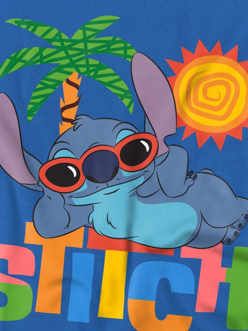 Lilo et Stitch - T-shirt Bleu roi - Kiabi