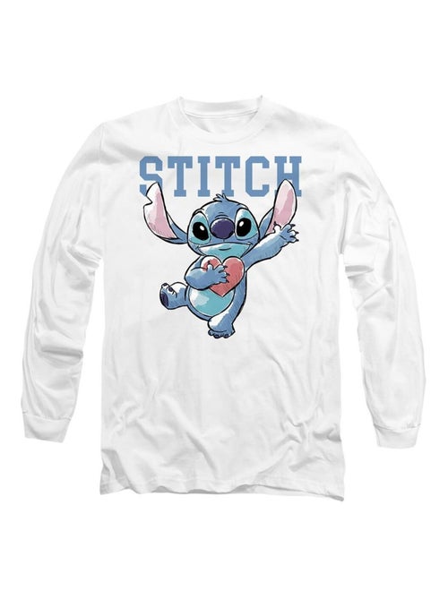 Lilo et Stitch - T-shirt CLUTCHING HEARTS - Kiabi Lilo et Stitch - T-shirt CLUTCHING HEARTS - Kiabi