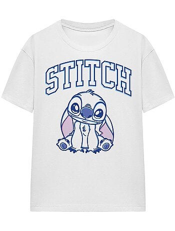 Lilo et Stitch - T-shirt COLLEGIATE (Stitch)