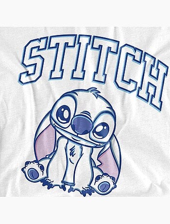 Lilo et Stitch - T-shirt COLLEGIATE (Stitch)