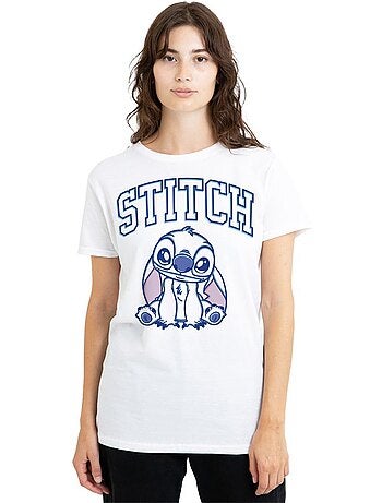 Lilo et Stitch - T-shirt COLLEGIATE (Stitch)