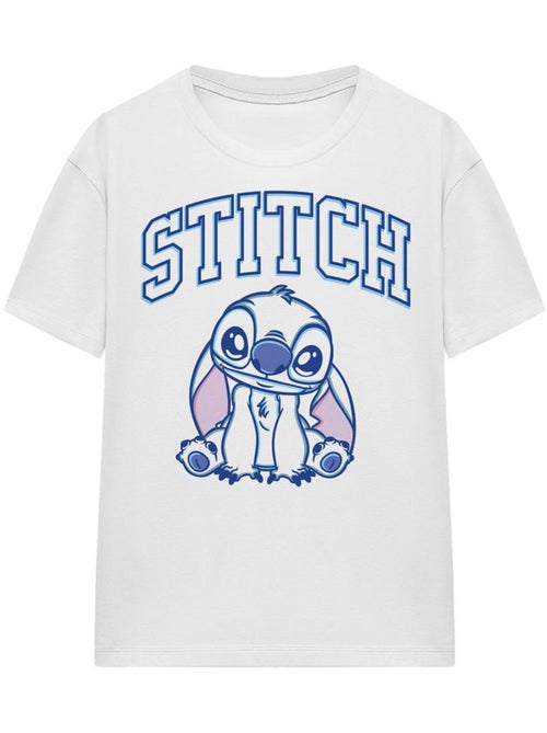 Lilo et Stitch - T-shirt COLLEGIATE (Stitch) - Kiabi