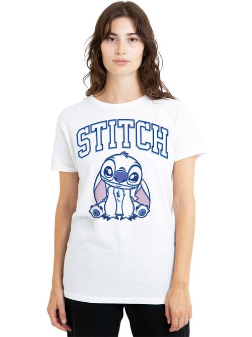 Lilo et Stitch - T-shirt COLLEGIATE (Stitch) - Kiabi