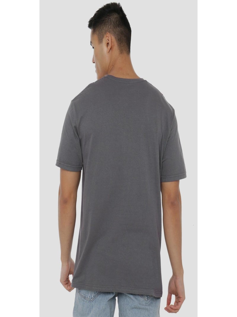 Lilo et Stitch - T-shirt GOOD DAY Gris Noir - Kiabi