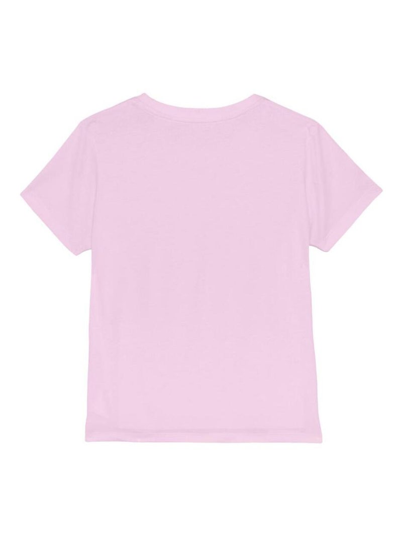 Lilo et Stitch - T-shirt KEEP PALM (Stitch, Angel) Rose clair - Kiabi