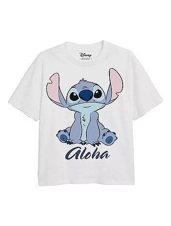 Lilo et Stitch - T-shirt manches courtes ALOHA (Stitch)