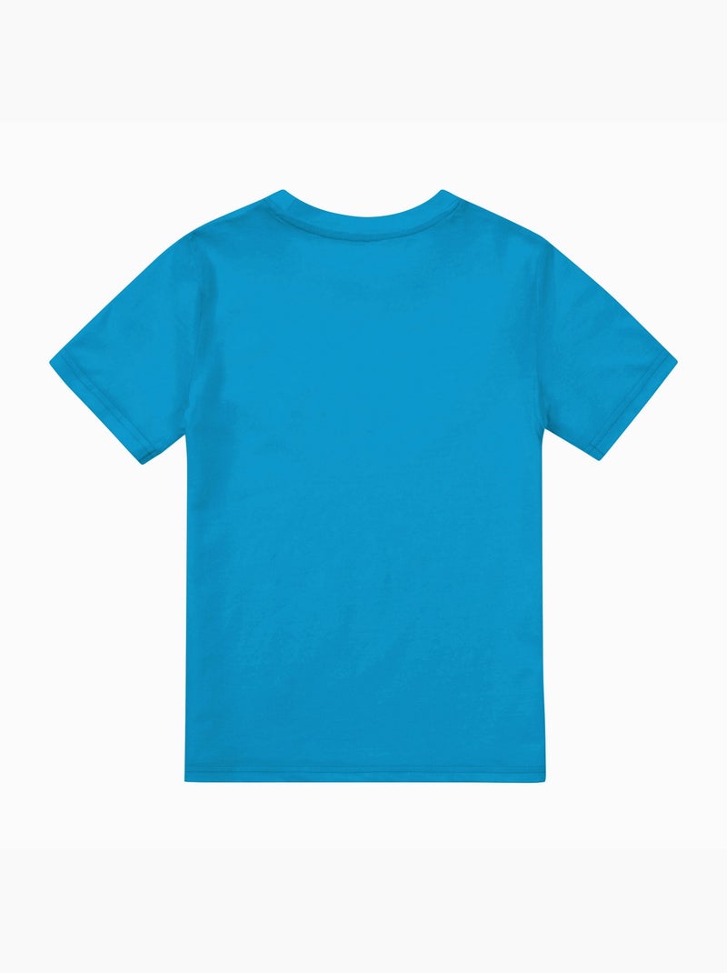 Lilo et Stitch - T-shirt MIAMI (Stitch) Bleu saphir - Kiabi