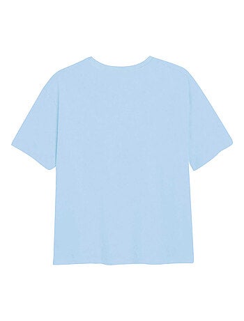Lilo et Stitch - T-shirt motif ondulé (Stitch)