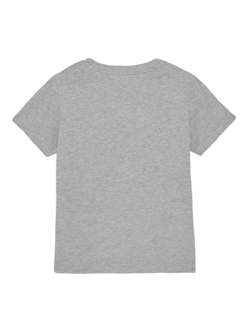 Lilo et Stitch - T-shirt motif skateboard Gris chiné - Kiabi