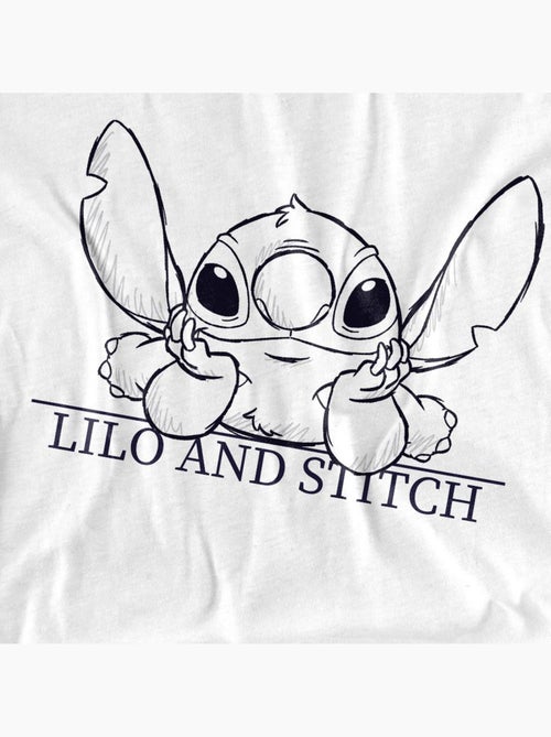 Lilo et Stitch - T-shirt motif/style croquis et détendu (Stitch) - Kiabi Lilo et Stitch - T-shirt motif/style croquis et détendu (Stitch) - Kiabi