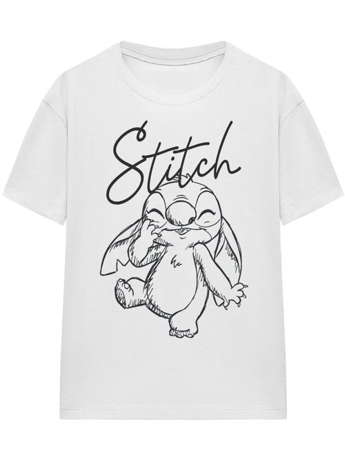Lilo et Stitch - T-shirt SKETCHY SURPRISE (Stitch) - Kiabi