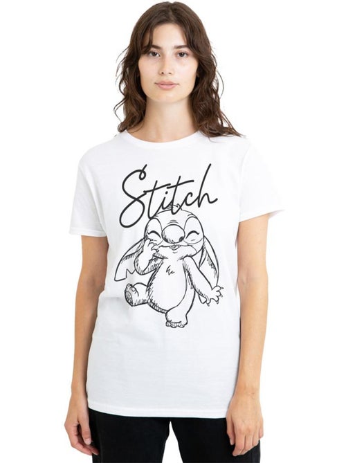 Lilo et Stitch - T-shirt SKETCHY SURPRISE (Stitch) - Kiabi