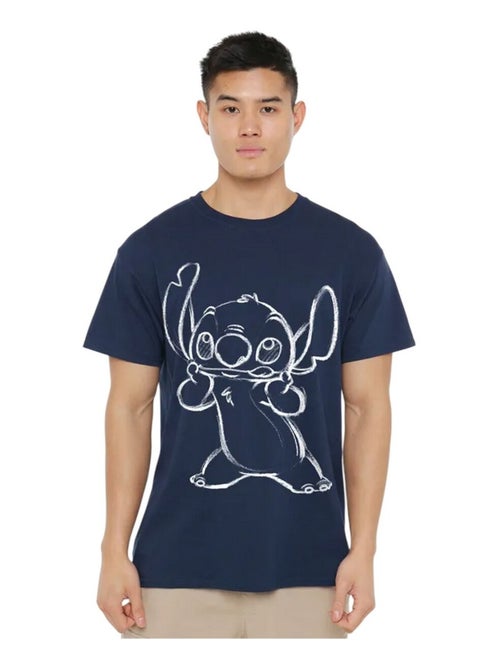 Lilo et Stitch - T-shirt style Croquis (Stitch) - Kiabi