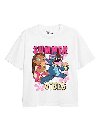 Lilo et Stitch - T-shirt SUMMER VIBES (Lilo, Stitch)