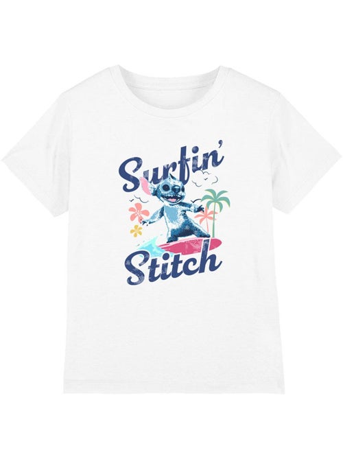 Lilo et Stitch - T-shirt SURFIN WAVES (Stitch) - Kiabi