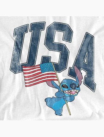 Lilo et Stitch - T-shirt USA (Stitch)