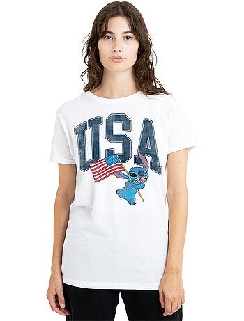 Lilo et Stitch - T-shirt USA (Stitch)