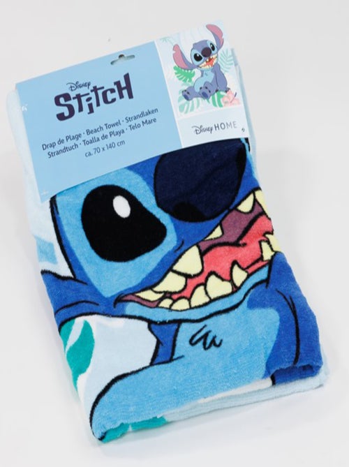 Lilo et Stitch, Serviette de Bain Enfant Imprimé 100% Coton, ALOHA - Kiabi