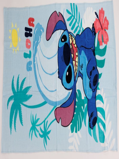 Lilo et Stitch, Serviette de Bain Enfant Imprimé 100% Coton, ALOHA - Kiabi