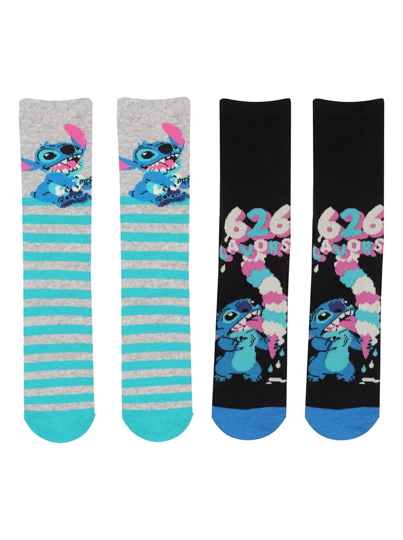 Lilo & Stitch - Chaussettes Multicolore - Kiabi