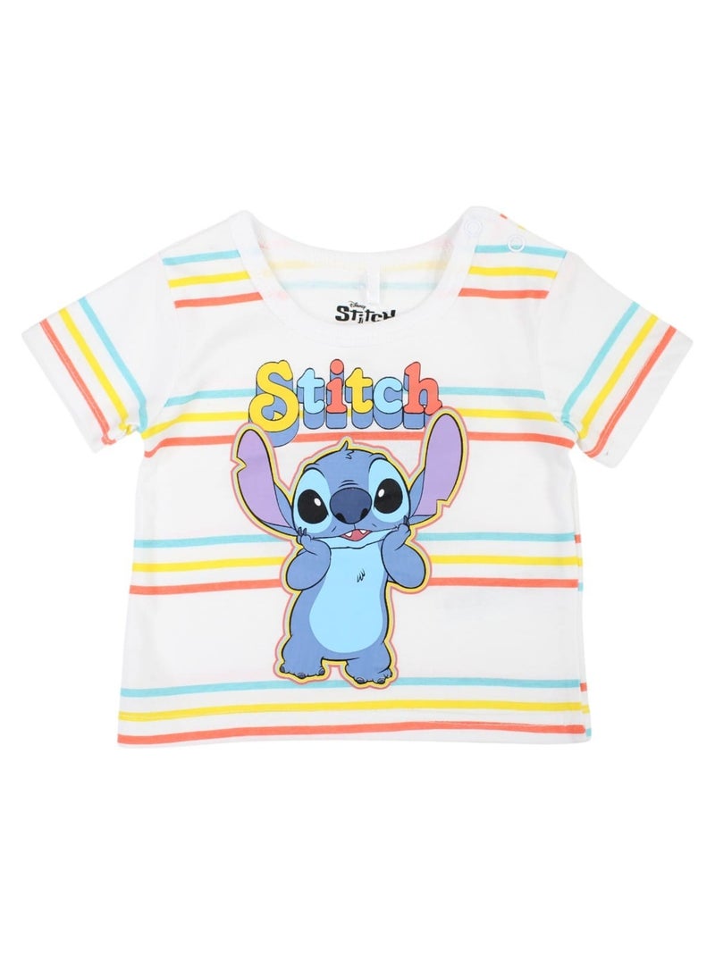 Lilo & Stitch - Ensemble bébé Garçon Lilo et Stitch Blanc - Kiabi