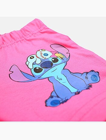 Lilo & Stitch - Ensemble fille T-shirt manches courtes et short