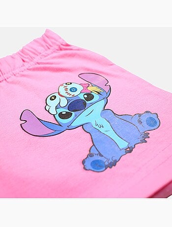 Lilo & Stitch - Ensemble fille T-shirt manches courtes et short