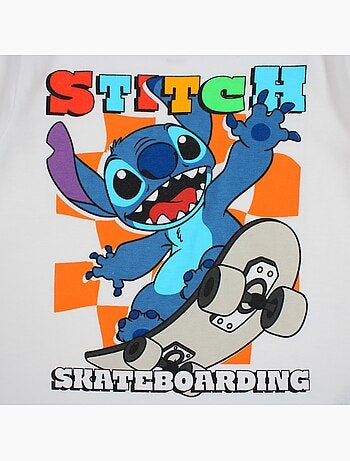 Lilo & stitch - ensemble t-shirt manches courtes et short imprimés