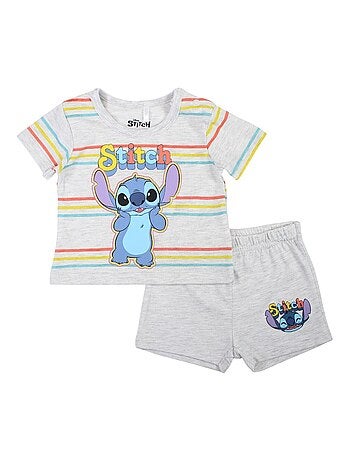 Lilo & Stitch - Ensemble ​​T-shirt short Imprimé Lilo Et Stitch