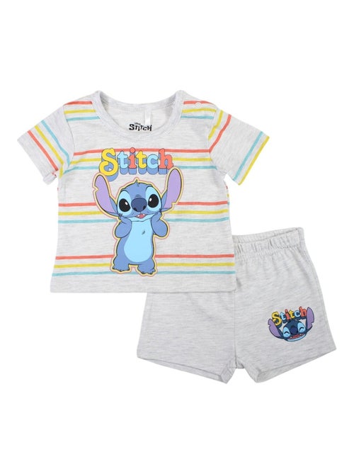 Lilo & Stitch - Ensemble ​​T-shirt short Imprimé Lilo Et Stitch - Kiabi