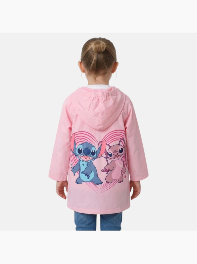 Lilo & Stitch - Imperméable fille personnage Rose - Kiabi