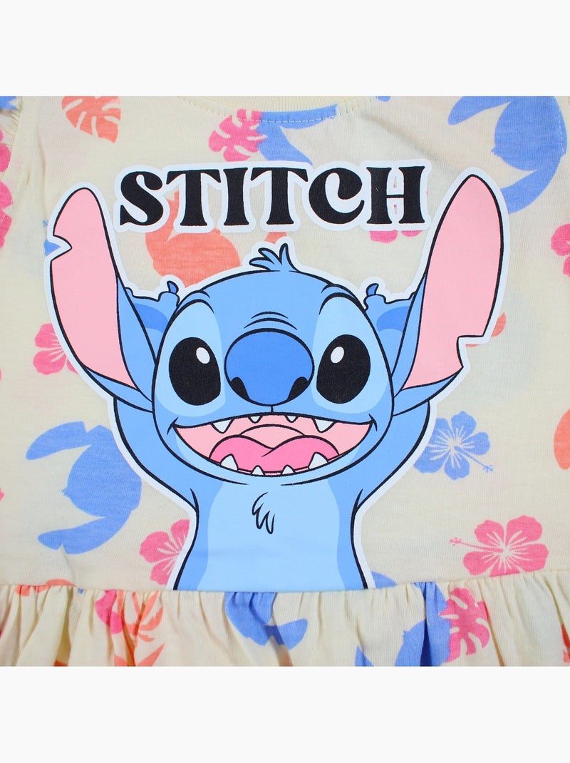 Lilo & Stitch - Robe à motifs avec personnage Orange - Kiabi