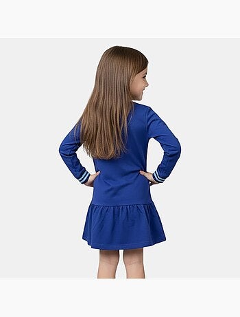 Lilo & stitch - robe manches longues imprimée, col rond