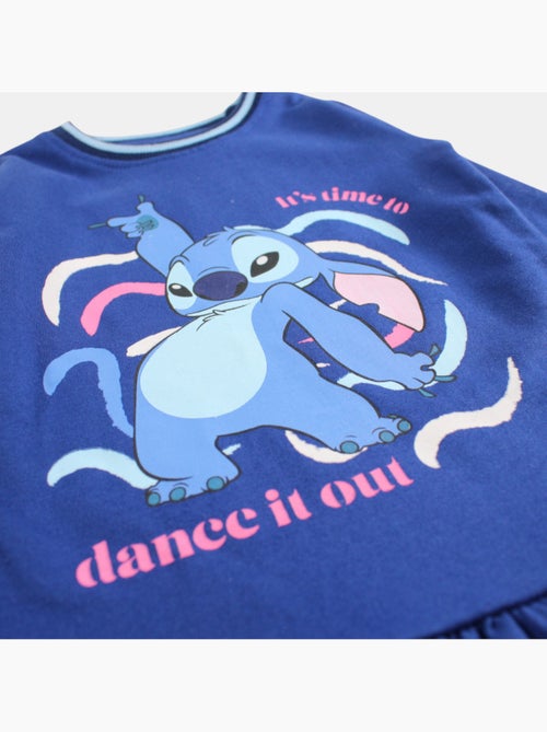 Lilo & stitch - robe manches longues imprimée, col rond - Kiabi Lilo & stitch - robe manches longues imprimée, col rond - Kiabi