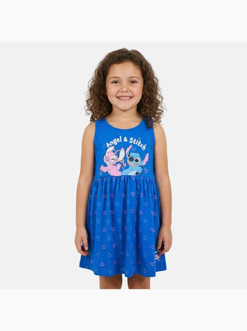 Lilo & stitch - robe sans manches à motifs cœurs, col rond - Kiabi Lilo & stitch - robe sans manches à motifs cœurs, col rond - Kiabi